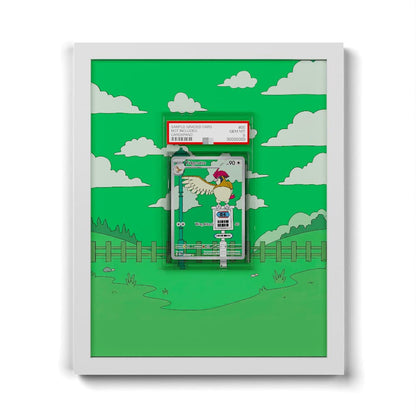 208 Pidgeotto - Extended Artwork Framed Pokemon Card Display