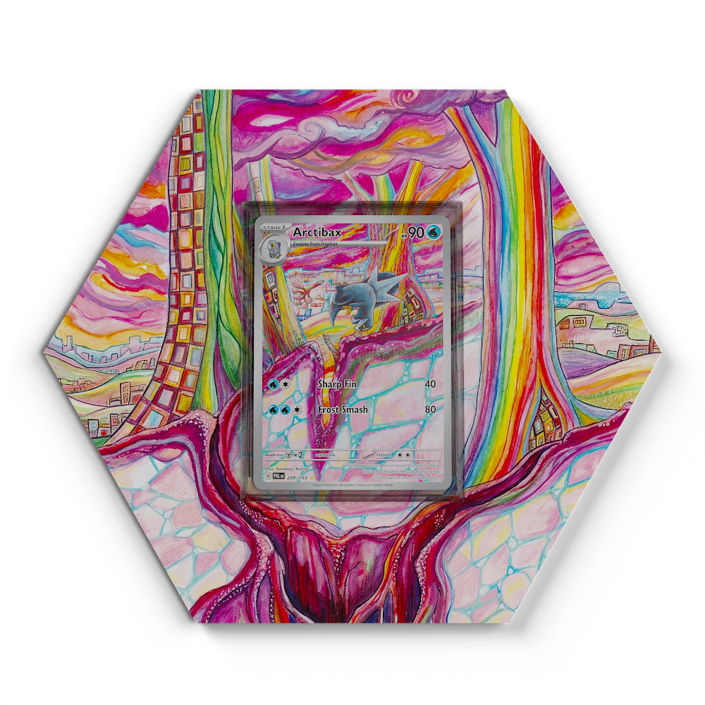 209/193 Arctibax - Extended Artwork Pokemon Card Display