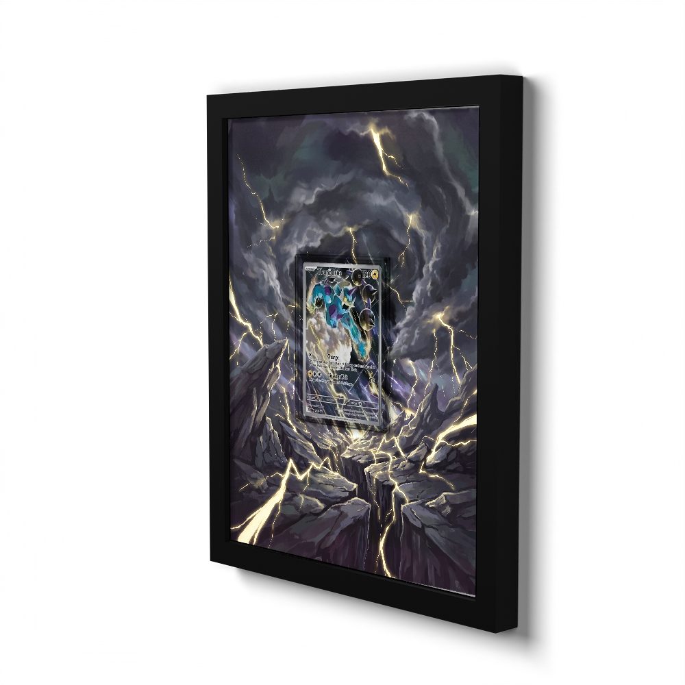 209 Thundurus - Extended Artwork Pokemon Card Frame