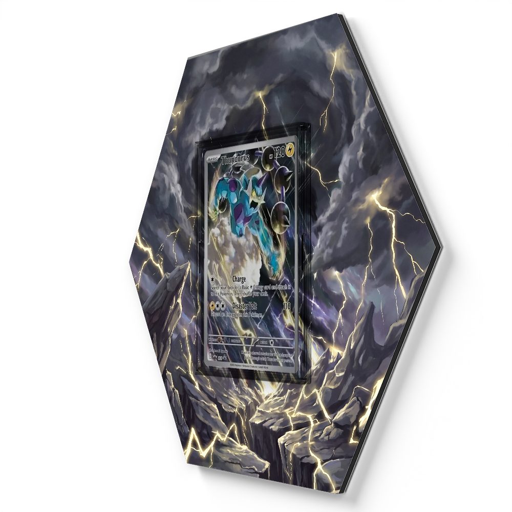 209 Thundurus - Extended Artwork Pokemon Card Display
