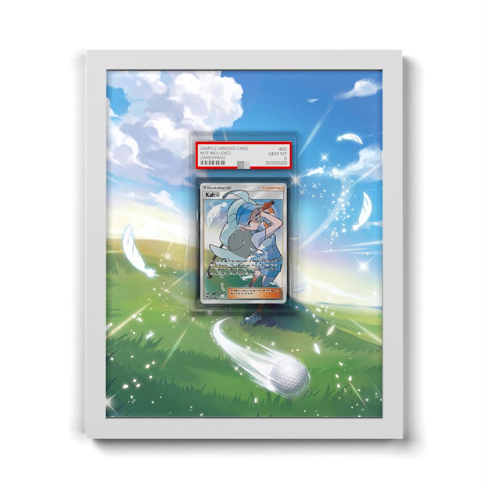 210/214 Kahili - Extended Artwork Pokemon Card Frame