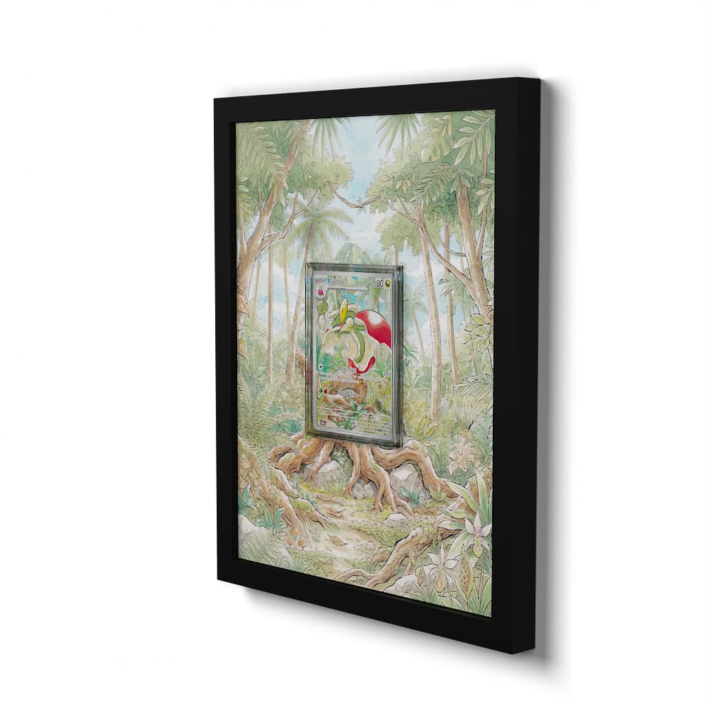 210 Flapple - Extended Artwork Framed Pokemon Card Display