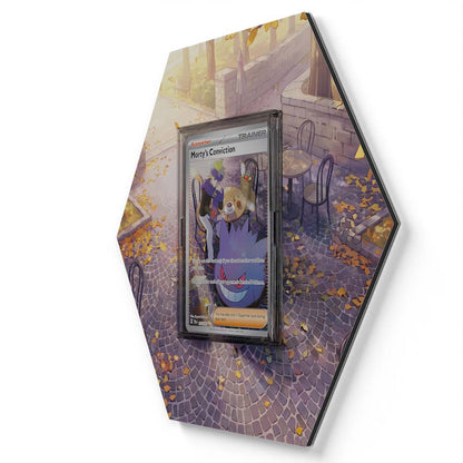 211/162 Morty's Conviction - Extended Artwork Pokemon Card Display