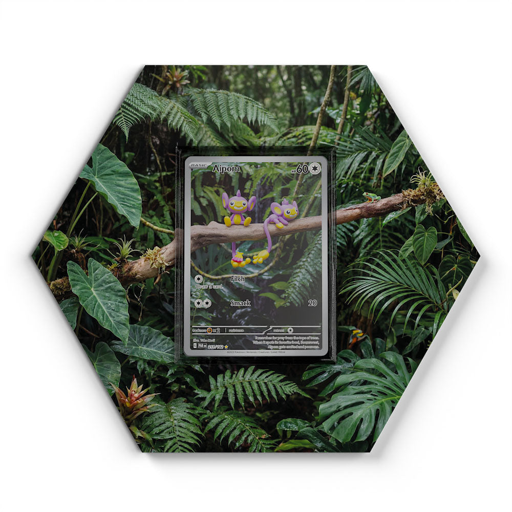 211/182 Aipom - Extended Artwork Pokemon Card Display