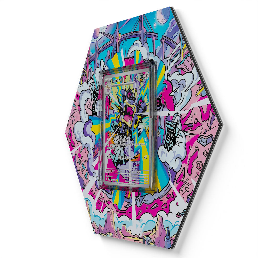 212/182 Loudred - Extended Artwork Pokemon Card Display