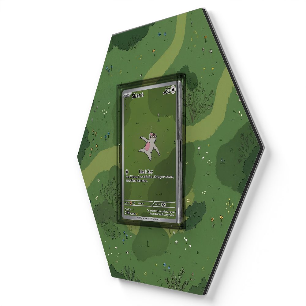 212/191 Slakoth - Extended Artwork Pokemon Card Display