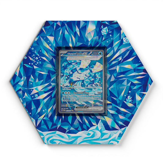 213/167 Wellspring Mask Ogerpon EX - Extended Artwork Pokemon Card Display