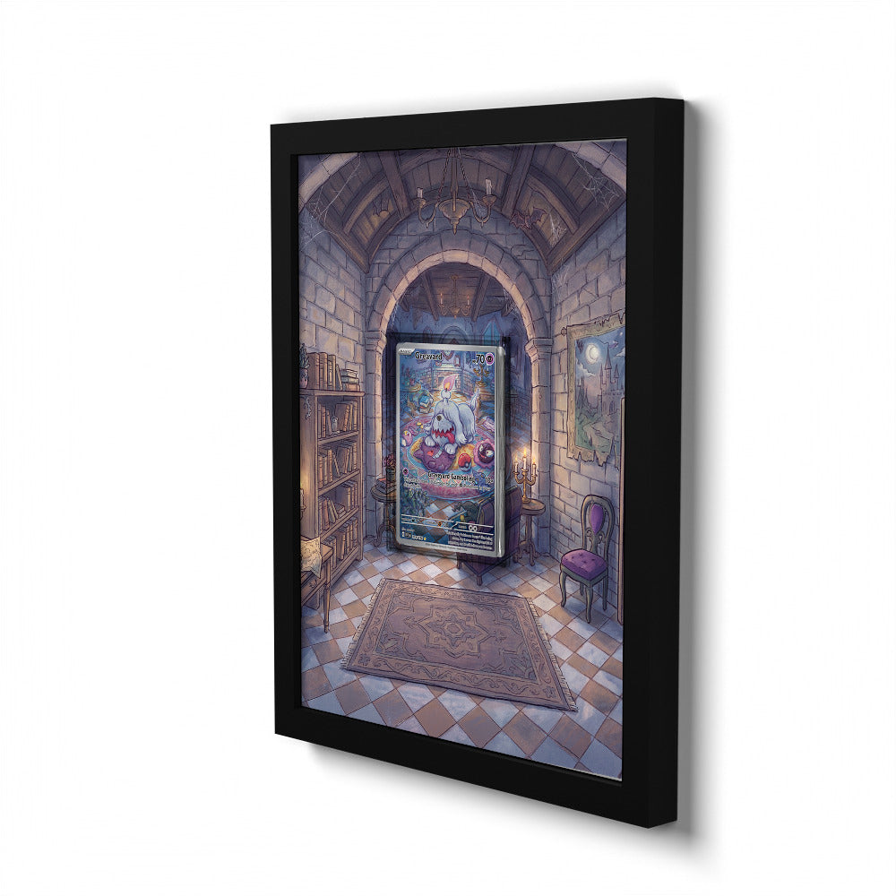 214/198 Greavard - Extended Artwork Pokemon Card Frame