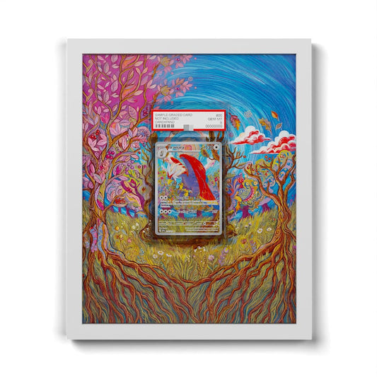 214 Braviary - Extended Artwork Framed Pokemon Card Display
