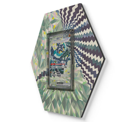 215/167 Cornerstone Mask Ogerpon EX - Extended Artwork Pokemon Card Display