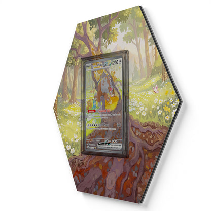 216/167 Bloodmoon Ursaluna EX - Extended Artwork Pokemon Card Display