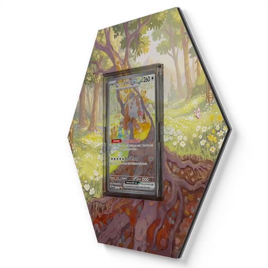 216/167 Bloodmoon Ursaluna EX - Extended Artwork Pokemon Card Display