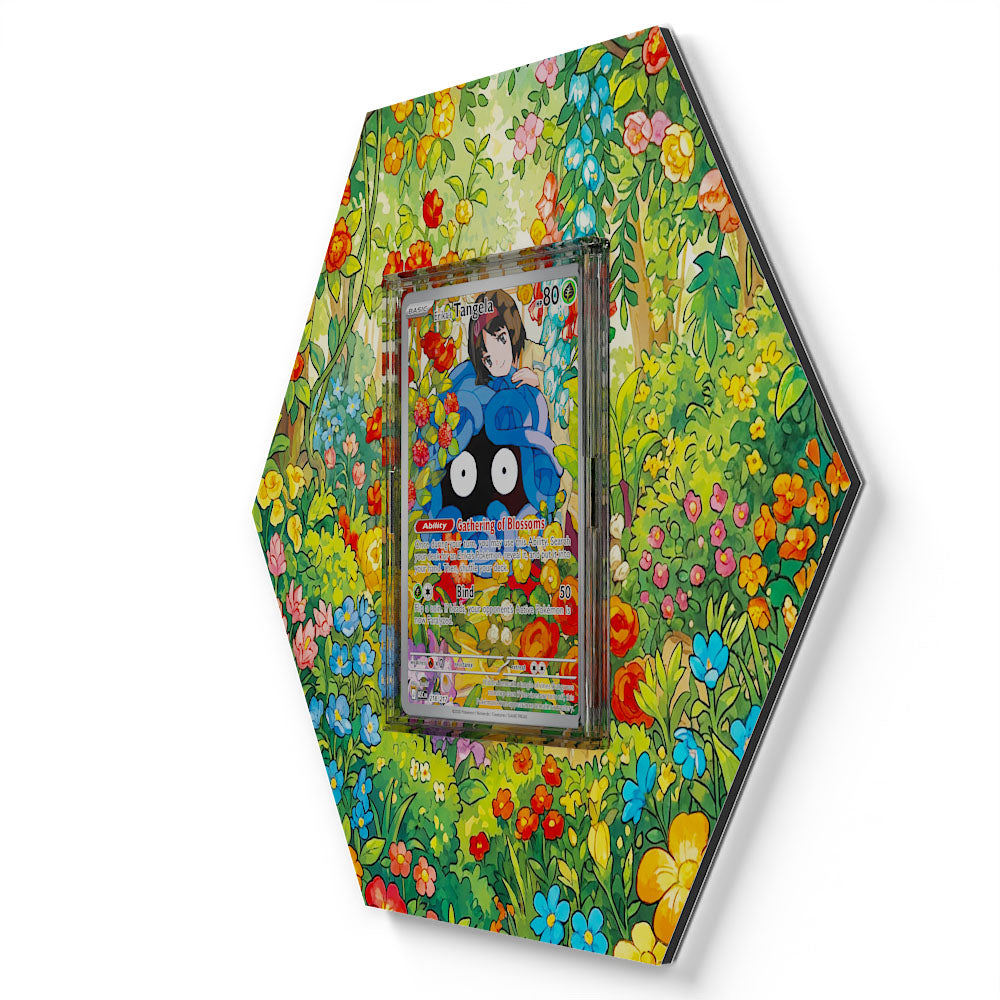 218/217 Erika's Tangela - Extended Artwork Pokemon Card Display