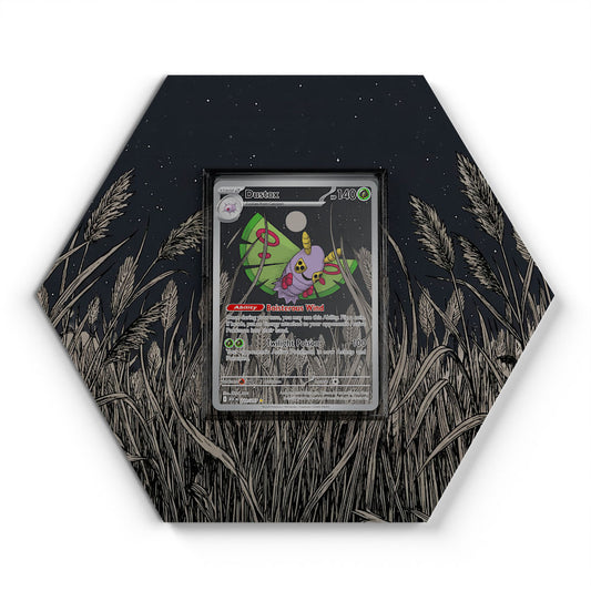 220/217 Dustox - Extended Artwork Pokemon Card Display