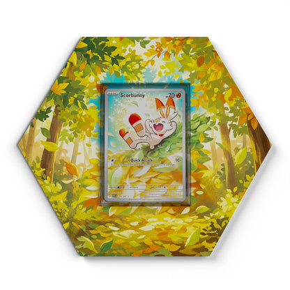 225/217 Scorbonny - Extended Artwork Pokemon Card Display