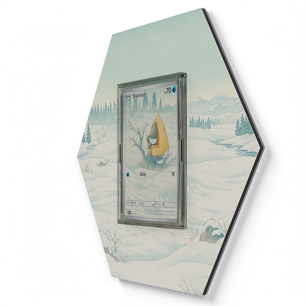 227/217 Snorunt - Extended Artwork Pokemon Card Display