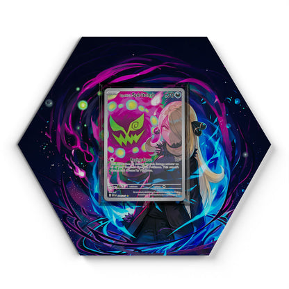 244/217 Cynthia's Spiritomb - Extended Artwork Pokemon Card Display