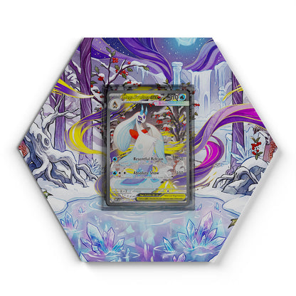 275/217 Mega Froslass EX - Extended Artwork Pokemon Card Display