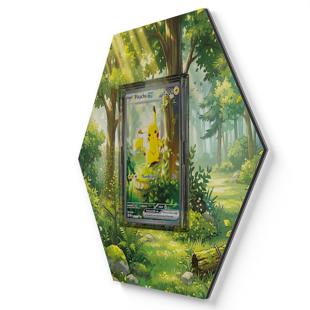 276/217 Pikachu EX - Extended Artwork Pokemon Card Display