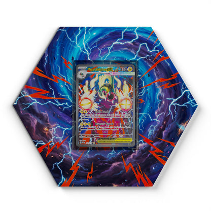 278/217 Mega Elektross EX - Extended Artwork Pokemon Card Display
