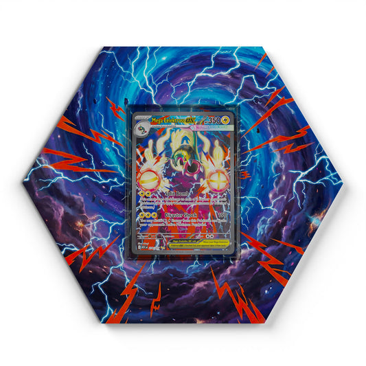 278/217 Mega Elektross EX - Extended Artwork Pokemon Card Display