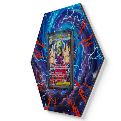 278/217 Mega Elektross EX - Extended Artwork Pokemon Card Display