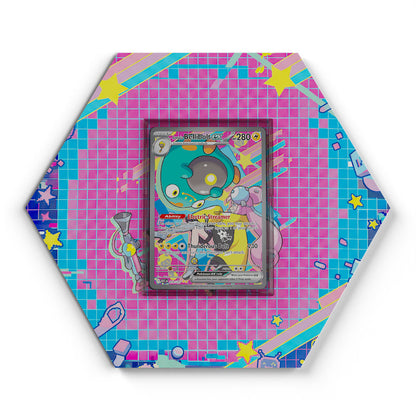 279/217 Iono's Bellibolt EX - Extended Artwork Pokemon Card Display