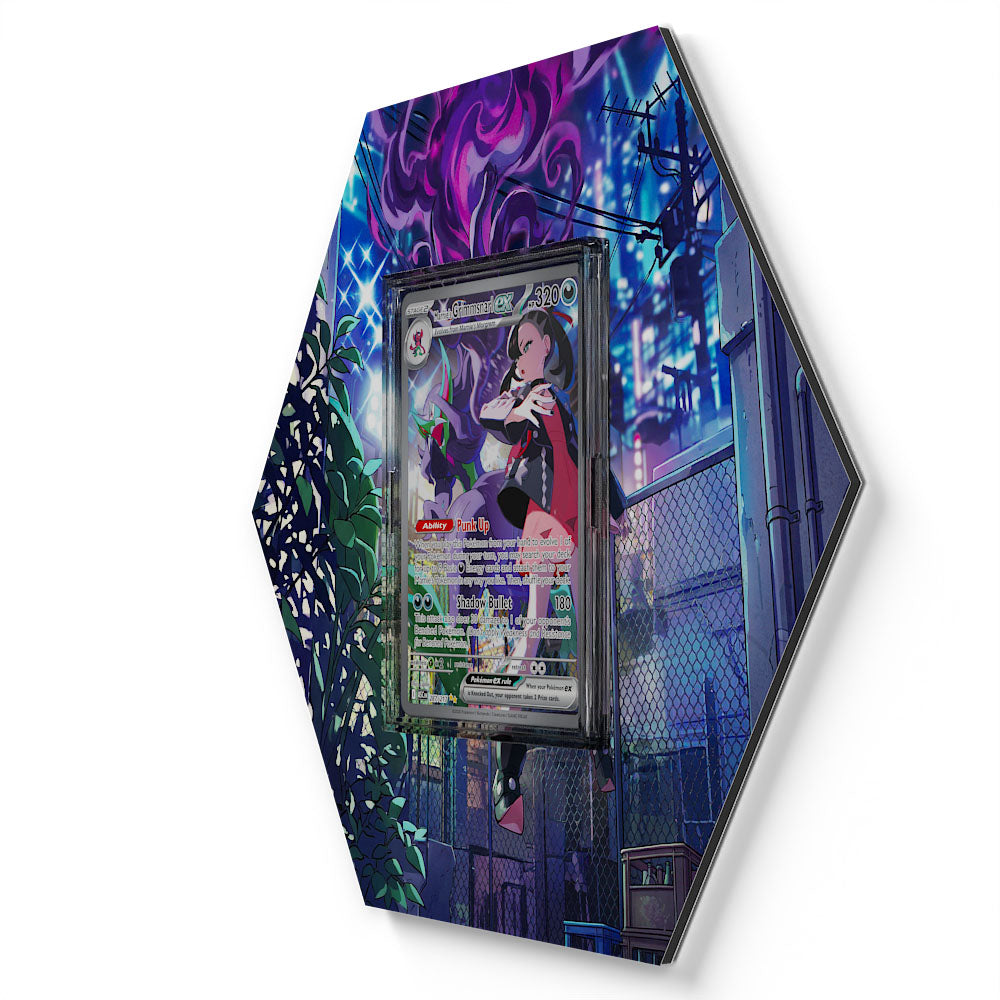 287/217 Marnie's Grimmsnarl EX - Extended Artwork Pokemon Card Display