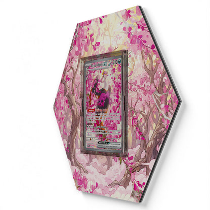 288/217 Fezandipiti EX - Extended Artwork Pokemon Card Display