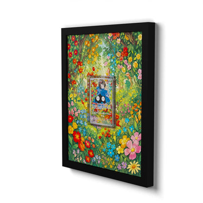 218 Erika's Tangela - Extended Artwork Framed Pokemon Card Display