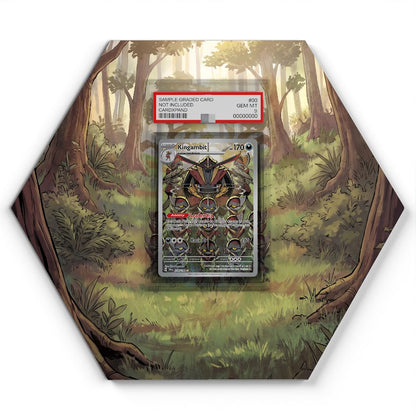 220/198 Kingambit - Extended Artwork Pokemon Card Display
