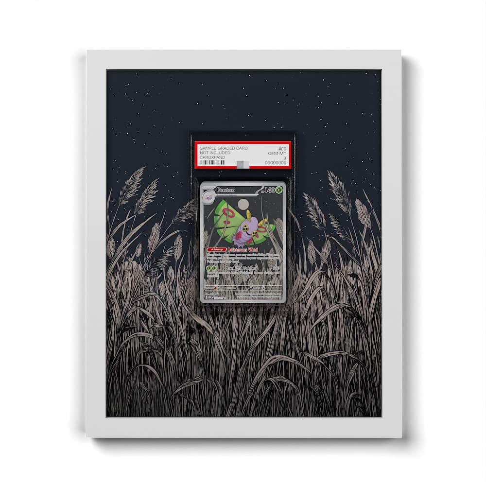 220 Dustox - Extended Artwork Framed Pokemon Card Display