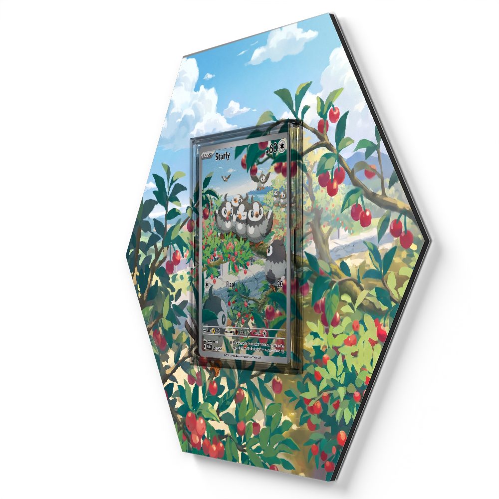 221/198 Starly - Extended Artwork Pokemon Card Display