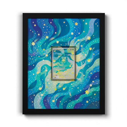 221 Budew - Extended Artwork Framed Pokemon Card Display