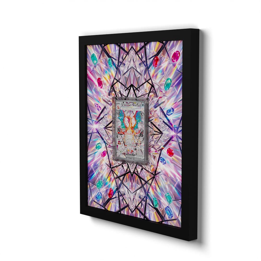 223 Charizard EX - Extended Artwork Framed Pokemon Card Display