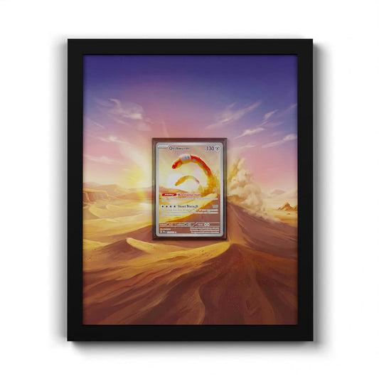 224 Orthworm - Extended Artwork Framed Pokemon Card Display