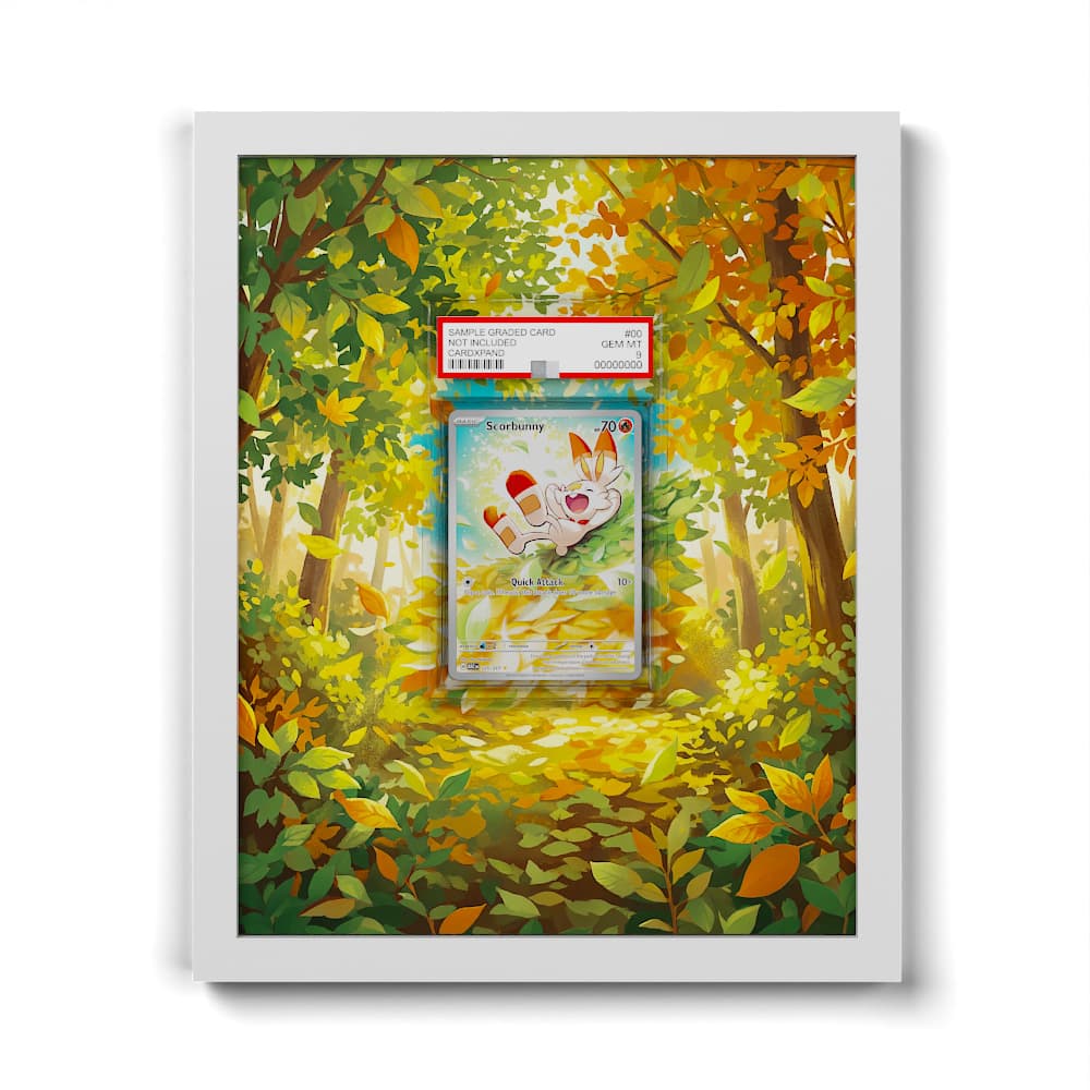 225 Scorbonny - Extended Artwork Framed Pokemon Card Display