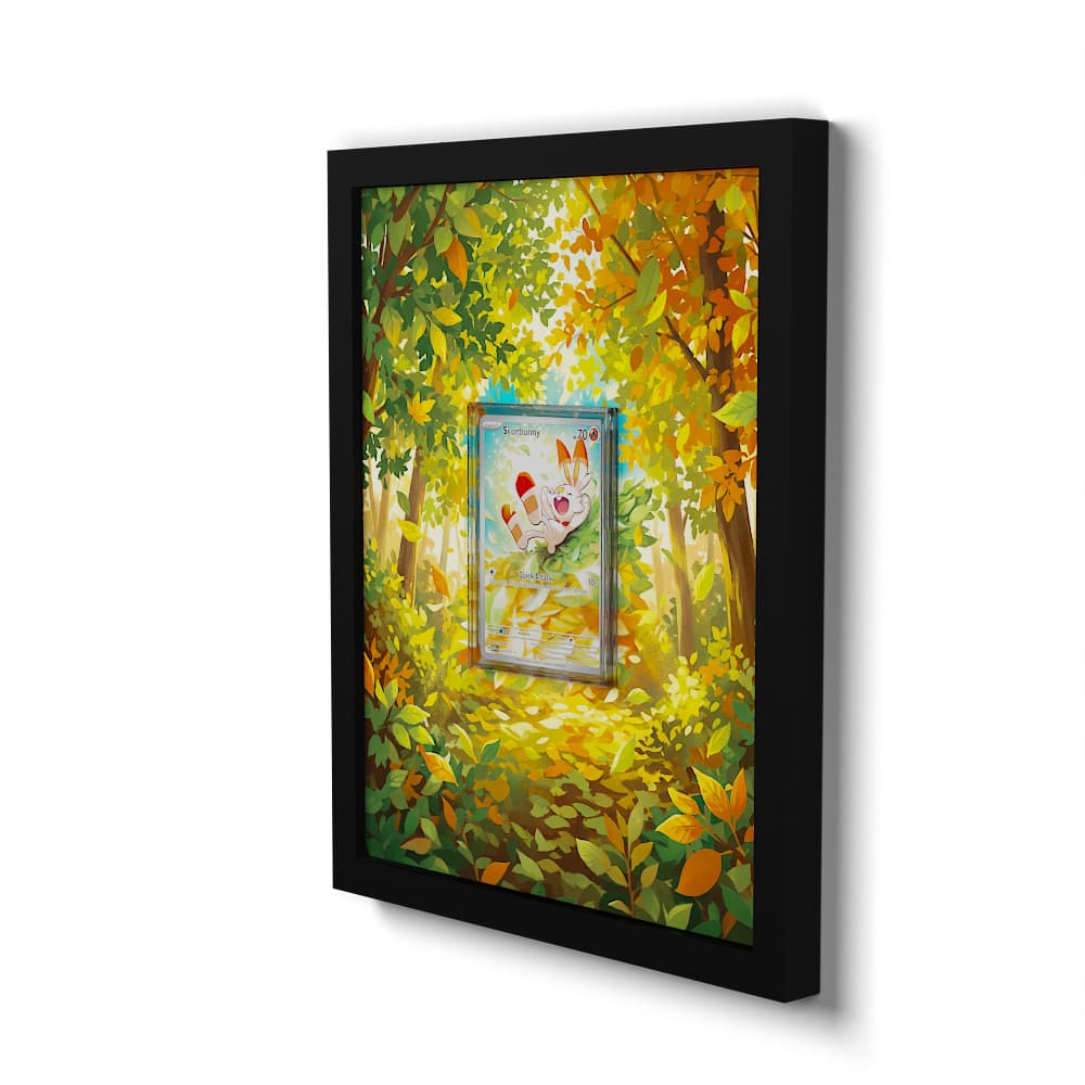 225 Scorbonny - Extended Artwork Framed Pokemon Card Display