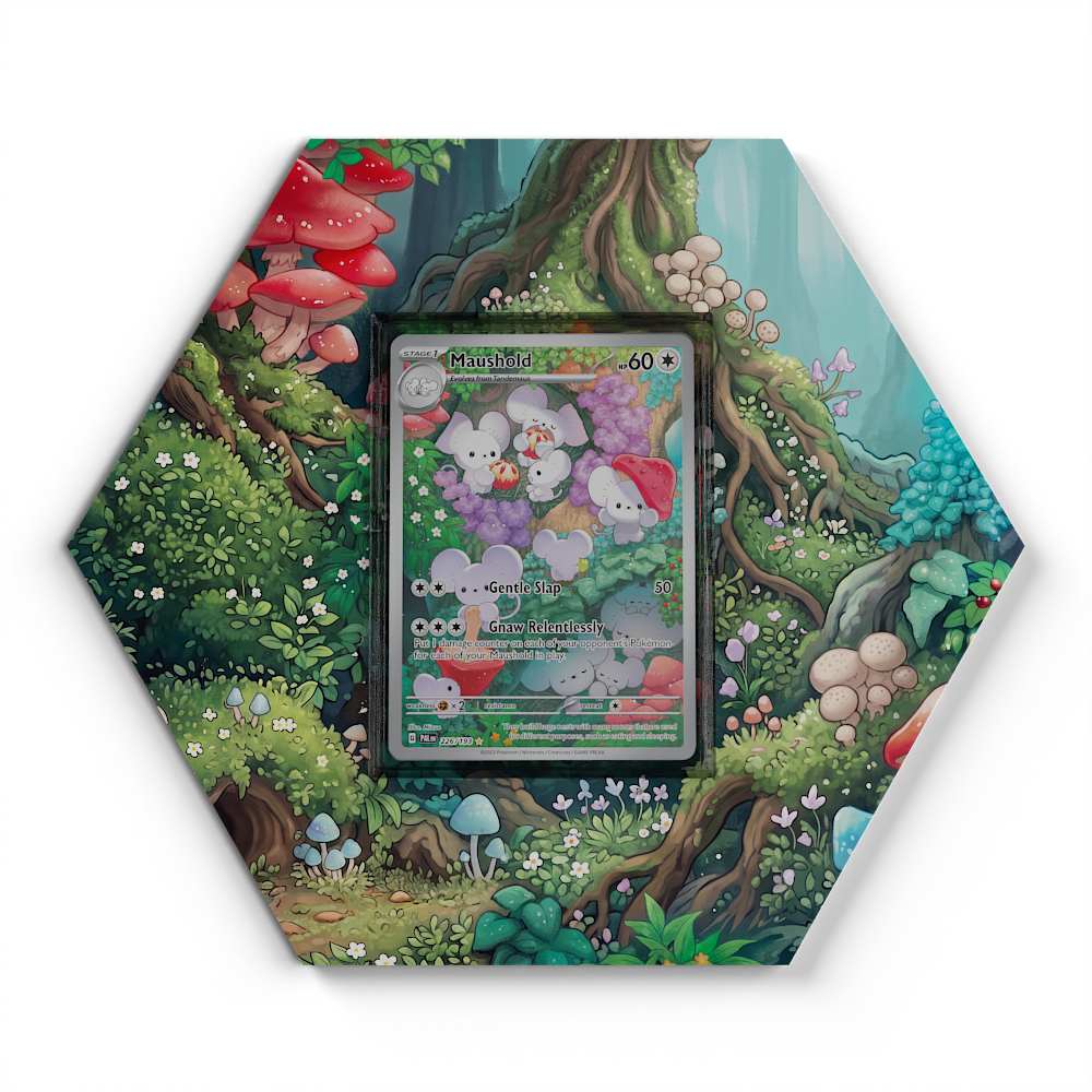 226/193 Maushold - Extended Artwork Pokemon Card Display