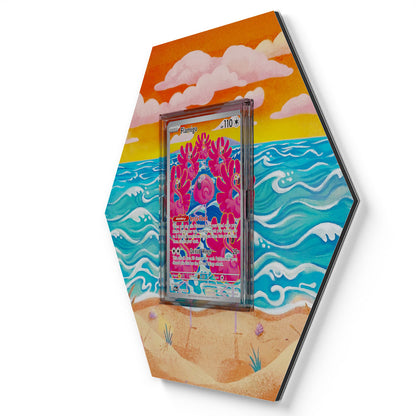 227/193 Flamigo - Extended Artwork Pokemon Card Display