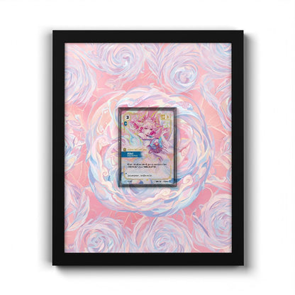 227/221 Ahri Inquisitive (Spiritforged) - Extended Artwork Riftbound Card Frame
