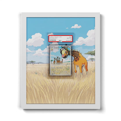 228/193 Farigiraf - Extended Artwork Framed Pokemon Card Display