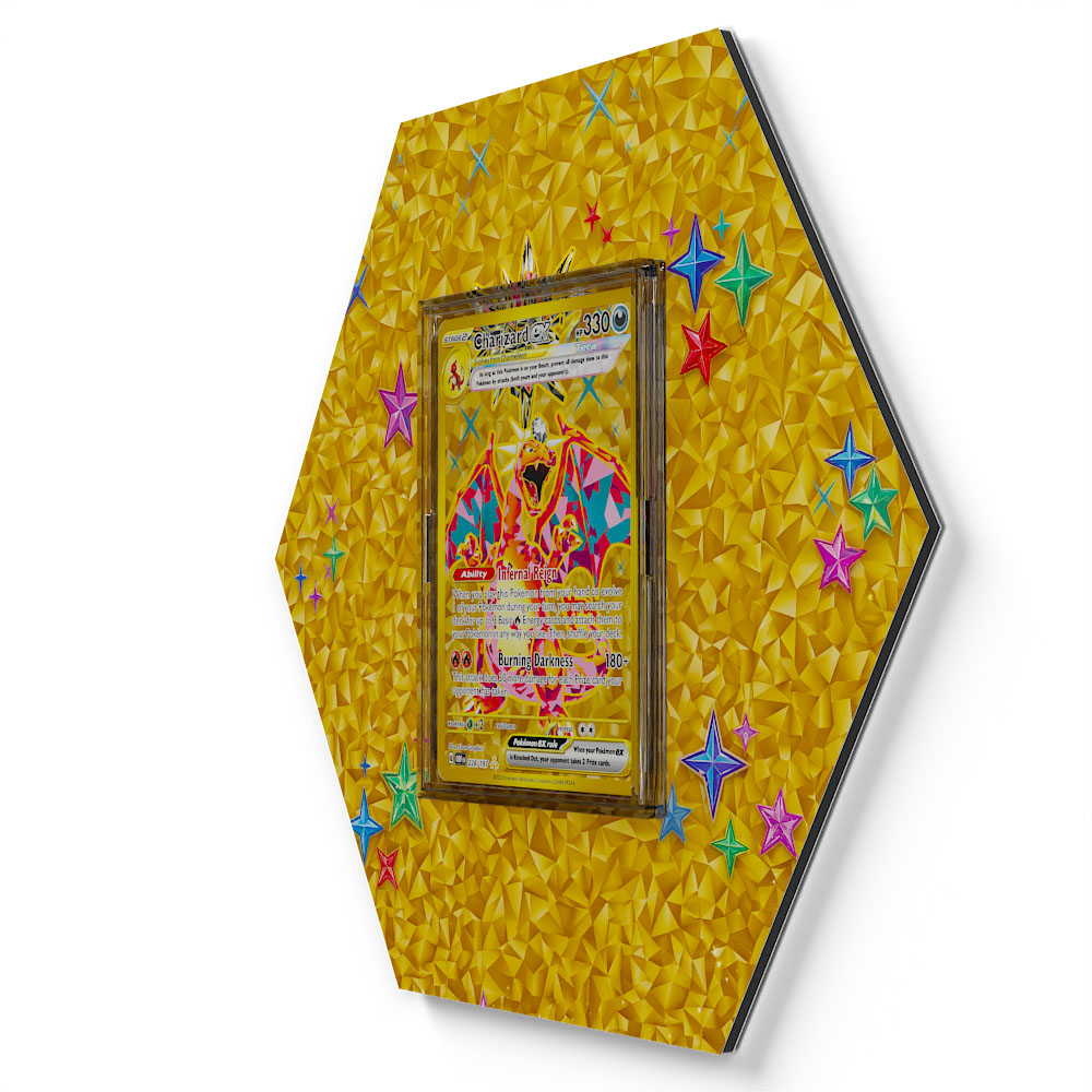 228/197 Charizard - Extended Artwork Pokemon Card Display