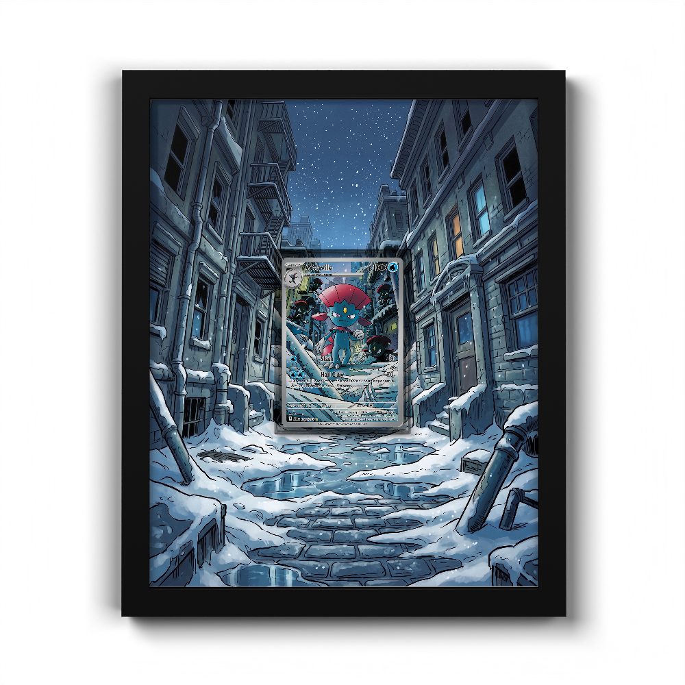 228/217 Weavile - Extended Artwork Pokemon Card Frame