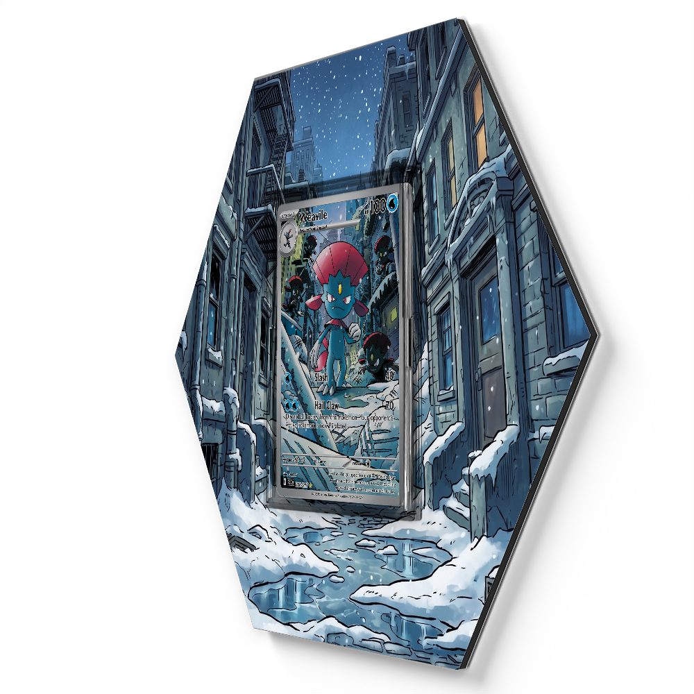 228/217 Weavile - Extended Artwork Pokemon Card Display