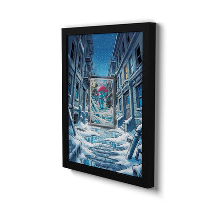 228 Weavile - Extended Artwork Framed Pokemon Card Display