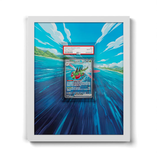 228 Yanmega EX - Extended Artwork Framed Pokemon Card Display
