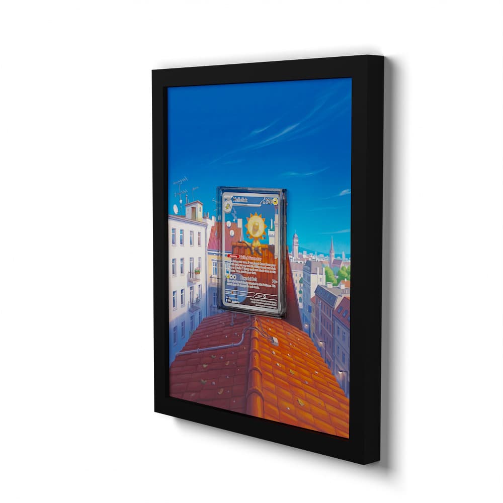 229 Heliolisk - Extended Artwork Framed Pokemon Card Display