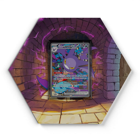 234/182 Team Rocket's Crobat EX - Extended Artwork Pokemon Card Display