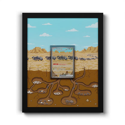 236 Durant EX - Extended Artwork Framed Pokemon Card Display